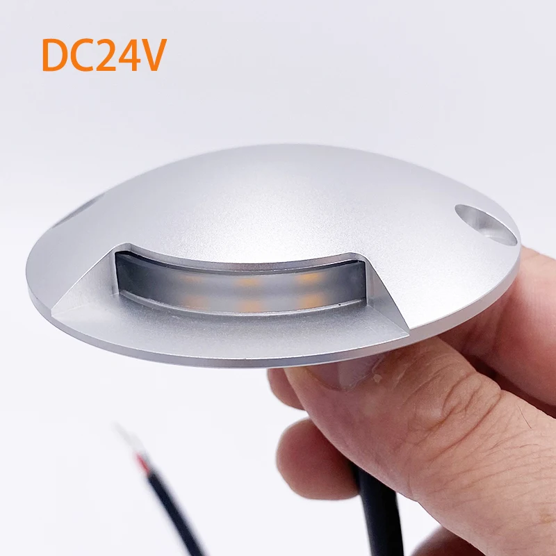 Description Picture 6 of itemIP67 2W LED Underground Light Outdoor Surface Mounted Ground Floor Lamp Garden Path Landscape Buried Side Lighting 24V Spotlight