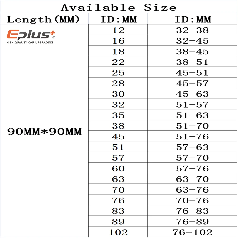 Silicone Hose Silicone Hose Connector Plastic Hose Connectors Hose End Fitting Adapter Universal 90 Degrees Reducer Silicone Tubing Braided Hose Car Intercooler Turbo Mechanical Pipe Connecting Black Multi Size