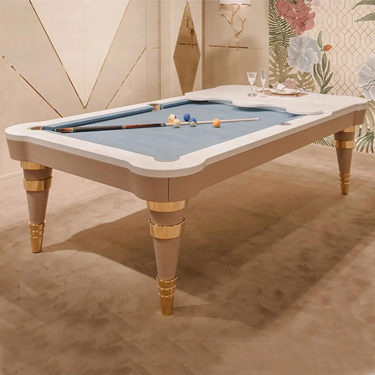 Стандартный бильярдный стол для дома