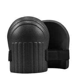 Heavy - Duty Knee Pads for Tile, Mud, and Brick Work - Ultimate Floor and Garden Protection for Manual Labor (Black)