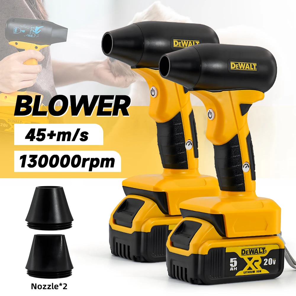 مجموعة منفاخ هواء محمول باليد تعمل ببطارية ديوال 2...