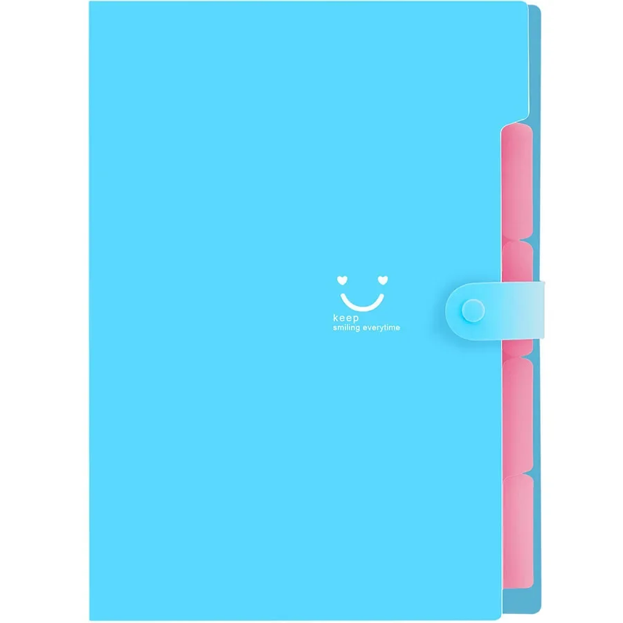 A4 File Organizer and Paper Document Bag for Office and School Supplies