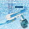 Automatic Continuous Firing Water Gun Large Capacity Water Gun Summer Pool Toy Electric Watergun with Lighting Outdoor Toy 2