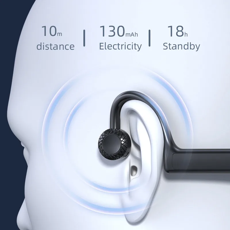 2ks Ks19 Concept Bone Conduction Tws Bezdrôtová náhlavná súprava Bluetooth kompatibilná s načúvacím prístrojom pre smartfóny_voghion.com
