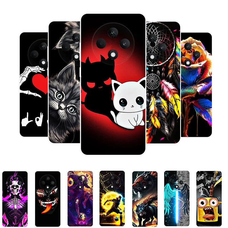 Funny Cute Silicone Soft Back Case - Shockproof Bumper
