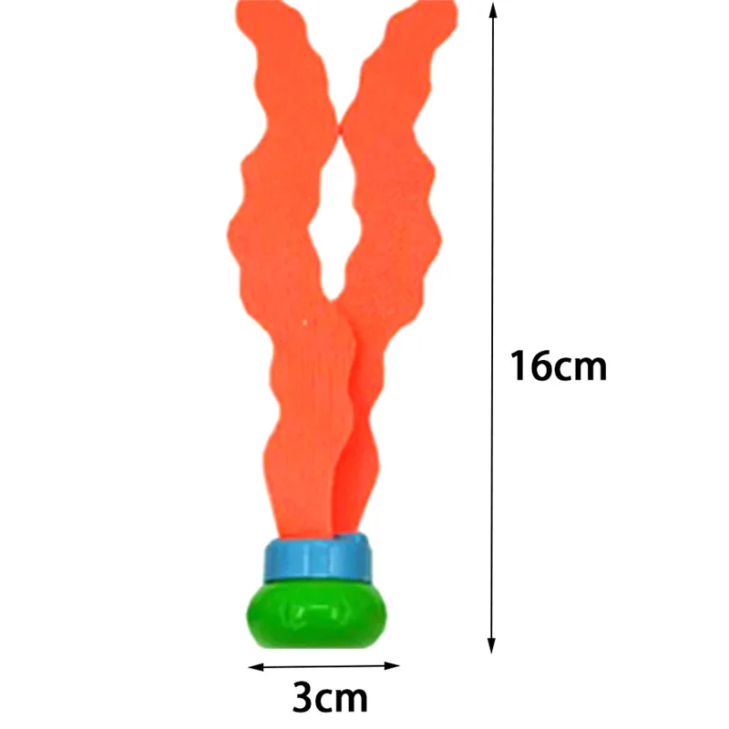 3pcs Summer Toys Seaweed Diving Toy Swimming Pool Water Game Child Underwater Diving Seaweed Toy Sports Parent-Child Gifts