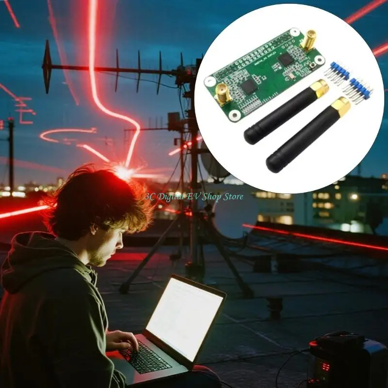 E74D MMDVM Doppel-Duplex-Hotspot-Board-Modul, hochpräzise Mini-Version – Detail 9