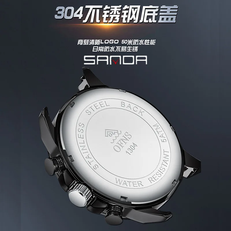 2026 New Men's Quartz Watch Fluorescent Cool Fashion Calendar Bar Nail Scale Stainless Steel Strap Wristwatch For Male, Alina Gadgets