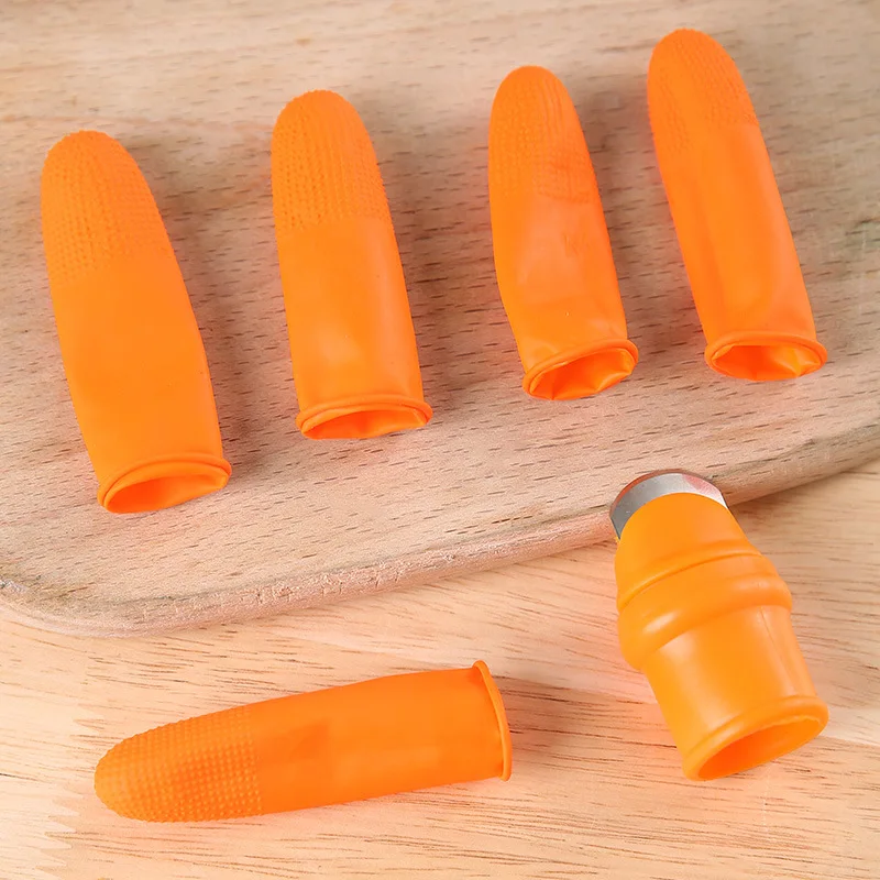 Finger Tools Thumb Cutter Protector Pruning Shears Garden Picking Plant Vegetables Separator Multifunction Kitchen Gadget 1set vegetable cutter garden tool finger protector finger guard fruit picker thumb brace