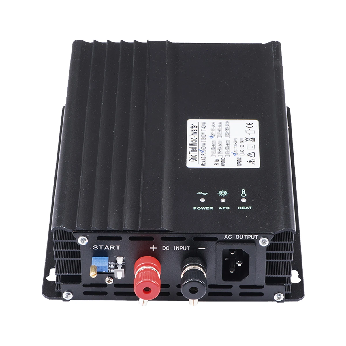 Y&H 500W 600W MPPT 그리드 타이 인버터 순수 정현파 마이크로 인버터 DC26-45V에서 AC220V로 변환, PV 패널 배터리 방전 조절 가능