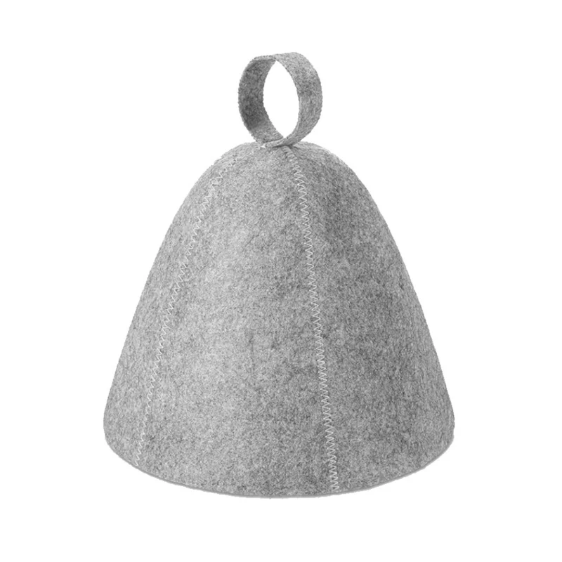 

1/2pcs Felt Head Protections Bath Anti Heat Bathroom Russian Shower Cap
