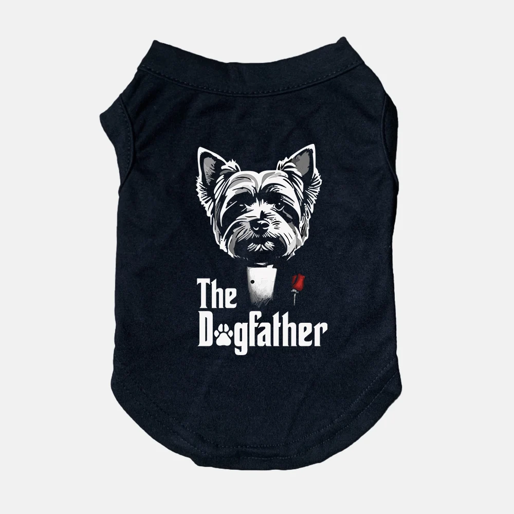 T-shirt pour chien The DogFather - 2025 - Doglovedesign : Vêtement et accessoires pour chiens