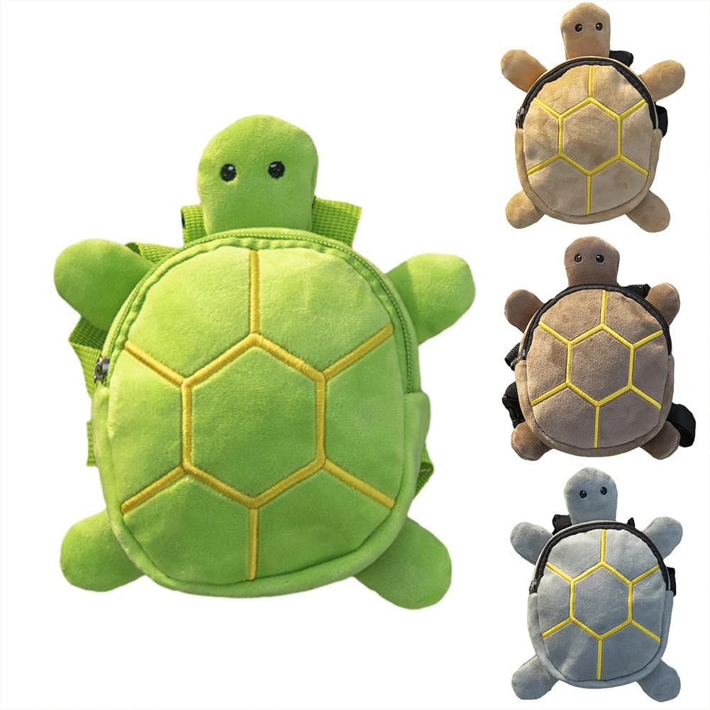 Pet Backpack Cartoon Turtle Shape Dog No-Pull Pet Harness Vest Self Carrier Metal Zipper Large Capacity for Walking Camping