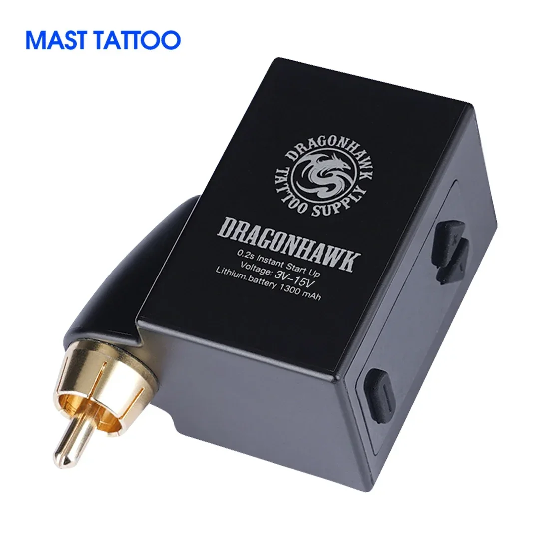 Перезаряжаемый аккумулятор Mast Tattoo LCD RCA/DC, беспроводной мини-аккумулятор, блок питания, машинка для татуировки, аксессуары для косметики