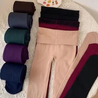 Collants grande taille pour femmes, avec polaire Extra épaisse et Leggings une pièce colorés, collants moulants, nouvelle collection 4