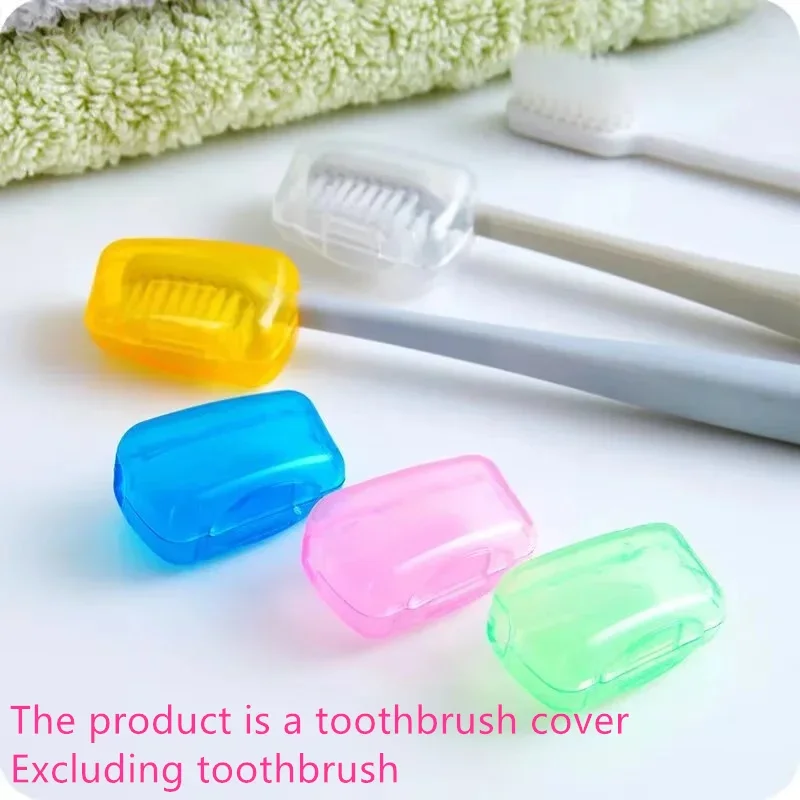 5Pcs/set Portable Toothbrush Cover Holder Health Germproof Toothbrushes Protector Travel Hiking Camping Brush Cap Case