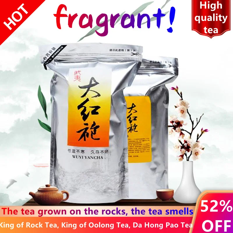 2022 Китай Da Hong Pao Oolong-Китайский Большой красный халат с приятным вкусом dahongpao-чай