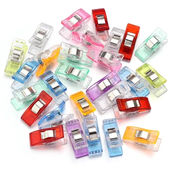 20–50Pcs Assorted Plastic Sewing Clips for Quilting & Crafts 1