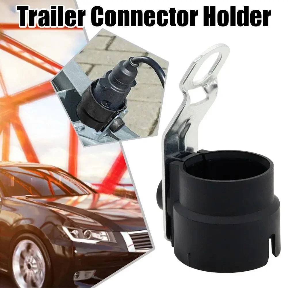 Plug Adapter 7 Core 13 Pins ABS Plastic Trailer Connection Fixator Dirt Protection High Temperature Resistant