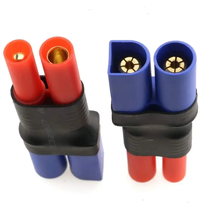 2 Stück HXT 4,0 mm auf Deans T-Stecker XT60 XT90 EC3 EC5 TRX Stecker-Buchse-Adapter 4,0mm 4mm Bullet für FPV RC Lipo Akku – Detail 18