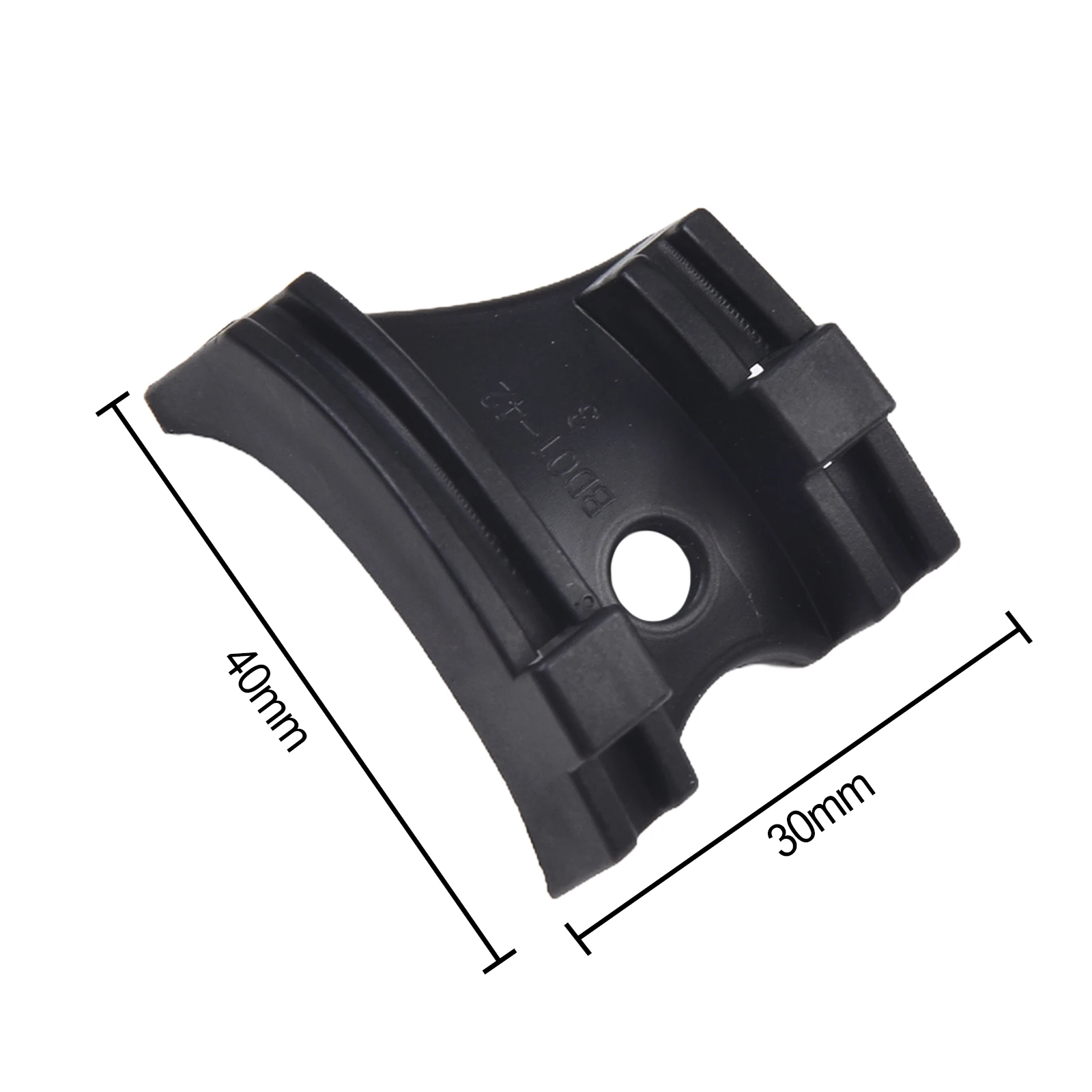 Road Bike Bicycle Frame Bottom Bracket Cable Guide Plastic 40mm*30mm with Screw Black Bicycle Cycling Parts Accessories bicycle parts bicycle frame