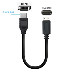 Premium 4K 60Hz Mini HDMI to HDMI Adapter Cable - 0.3M (Male to Male)