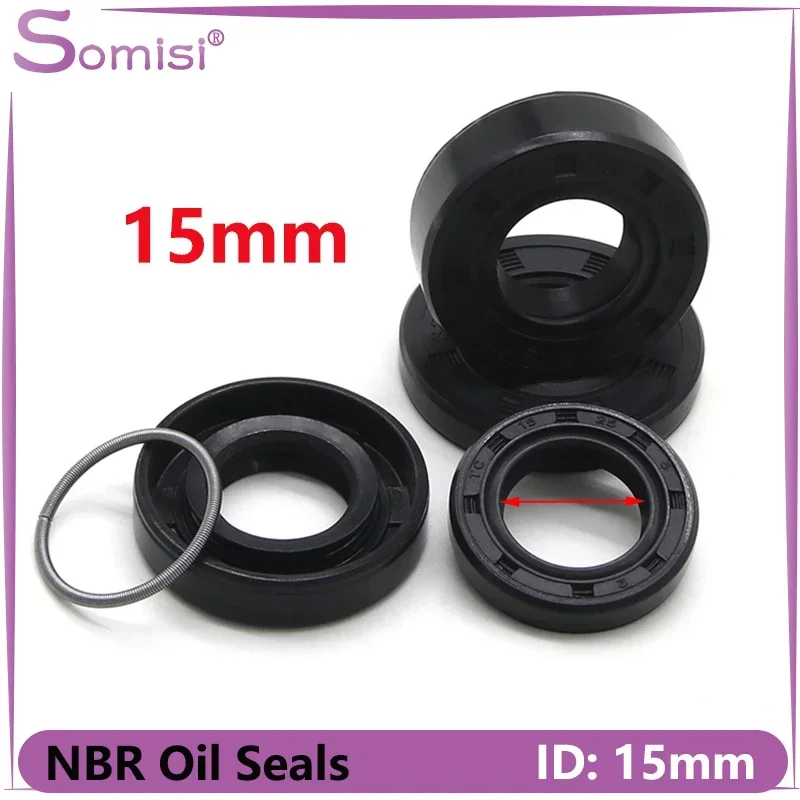 thumbnail image 2 of 2/5/10pcs ID 14mm NBR Oil Seal TC-14*22/24/25/26/27/28/30/32 2 of 12