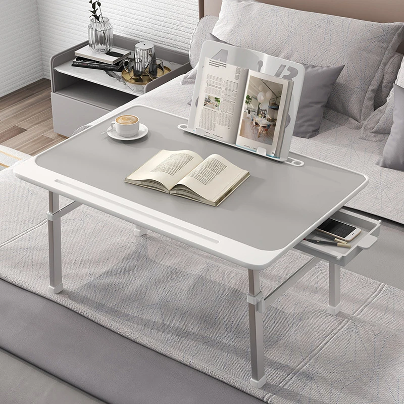 Foldable Lift Bed Small Desk Multi-functional Home Study Desk Simple Bedroom Computer Bay Window Dormitory Student Small Table