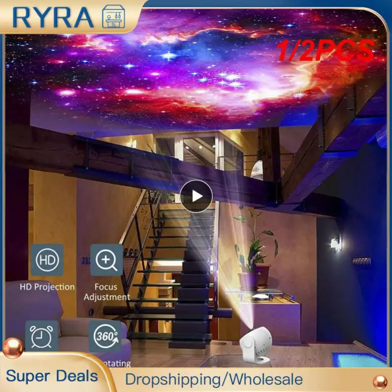 

Проектор Planetarium Galaxy Starry Sky 13 в 1, 1/2 шт.