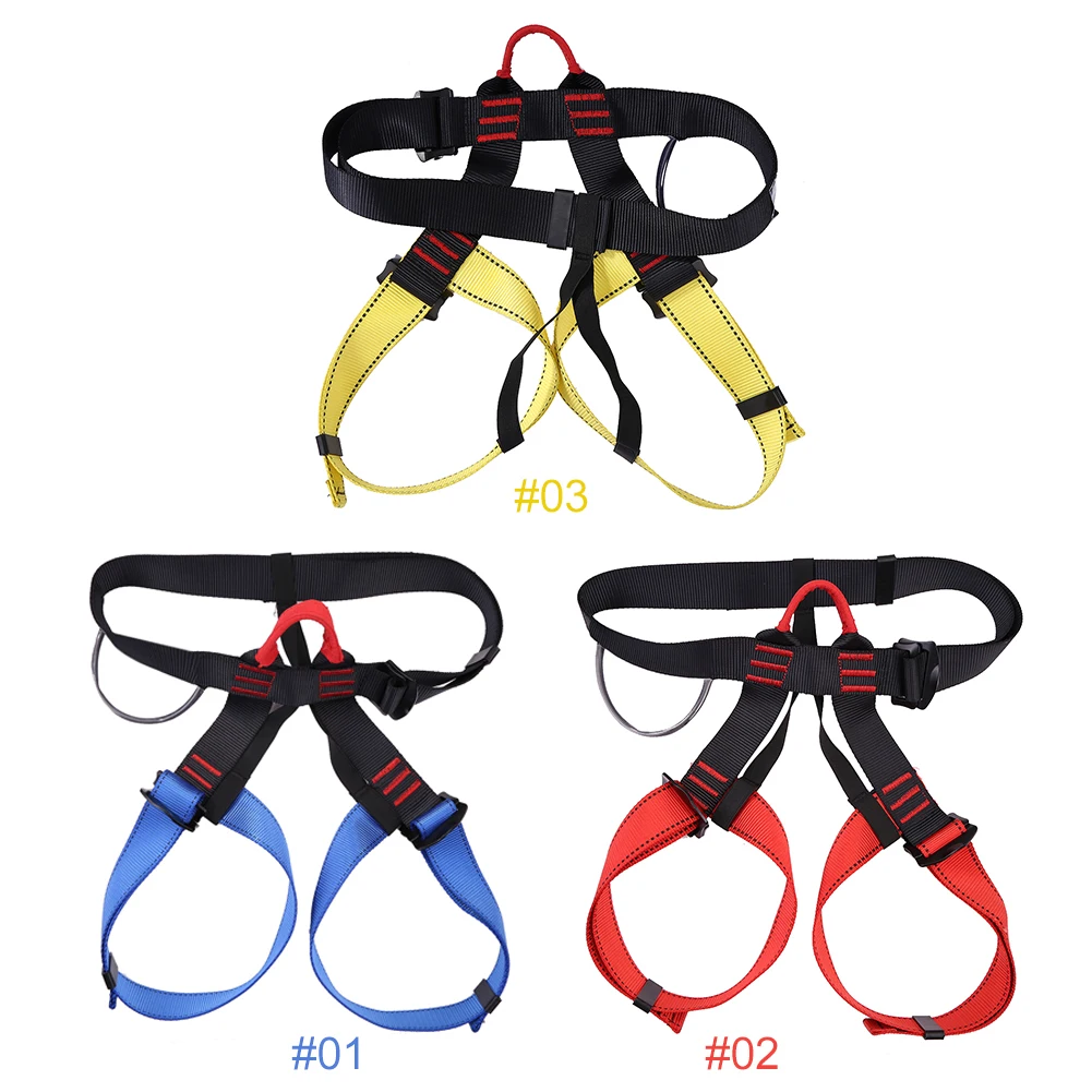 Outdoor Aerial Rock Climbing Harness Waist Half Body Safety Belt
