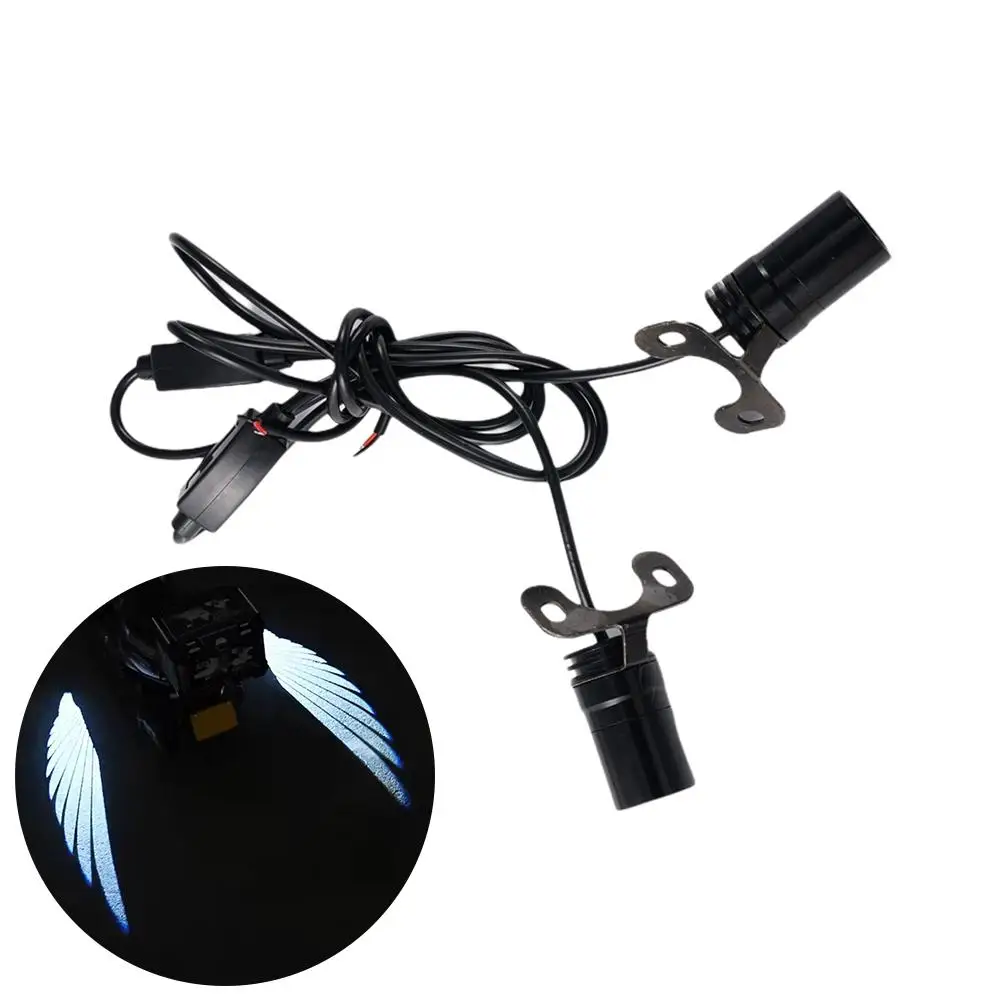 2Pcs Motorcycle LED Underbody Light Projector Ghost Angel Wings Light Motorcycle LED Decoration Lights,motorcycle led lights,motorcycle accessories