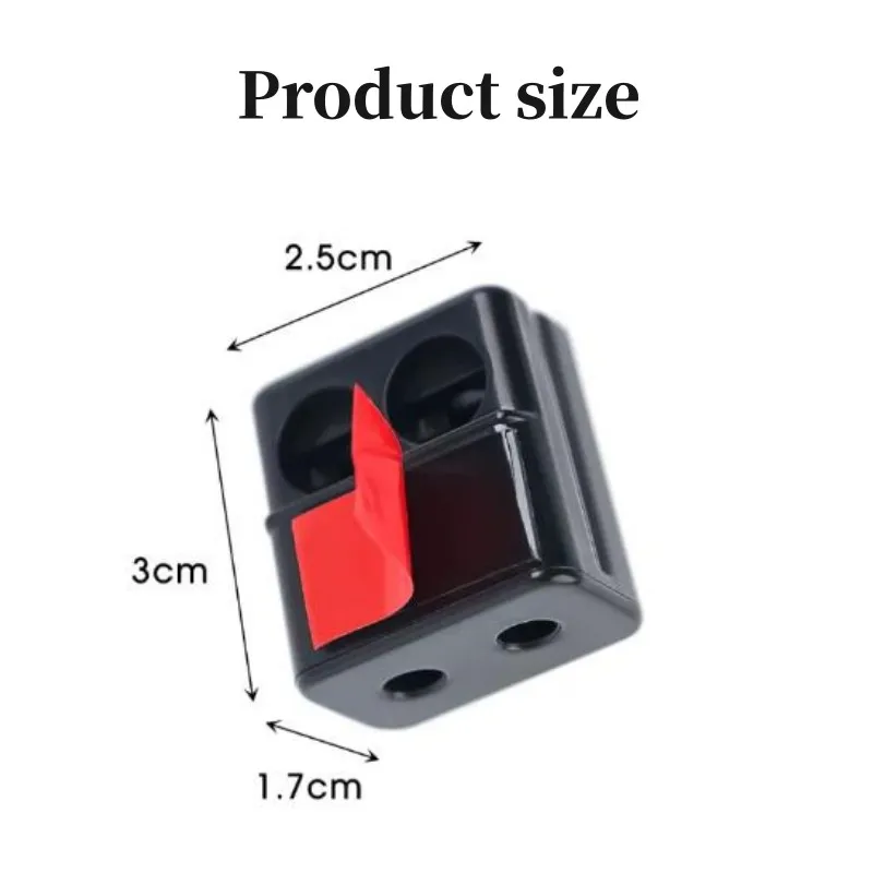 2Pcs Car Whistle Physical Ultrasonic Animal Sirens Deer Repellers Outdoor High Temperature Mini Compact Alert Device Accessories car styling accessories car mirror accessories