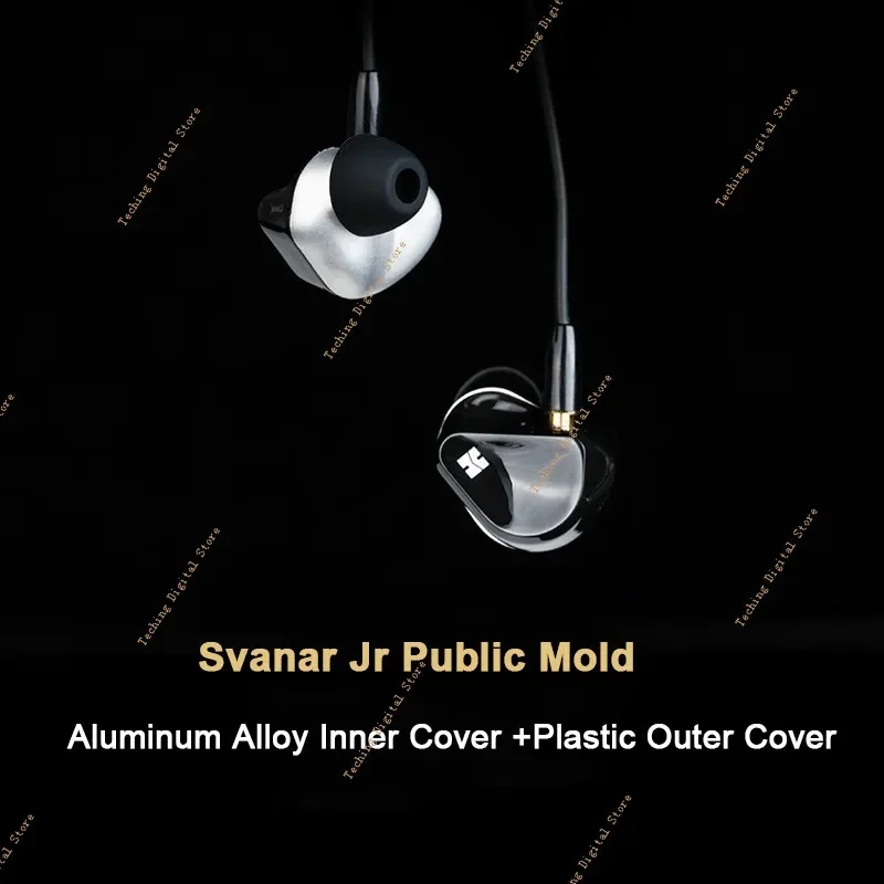 Original HIFIMAN Svanar Jr Wired Earphones Public Mold / Private 