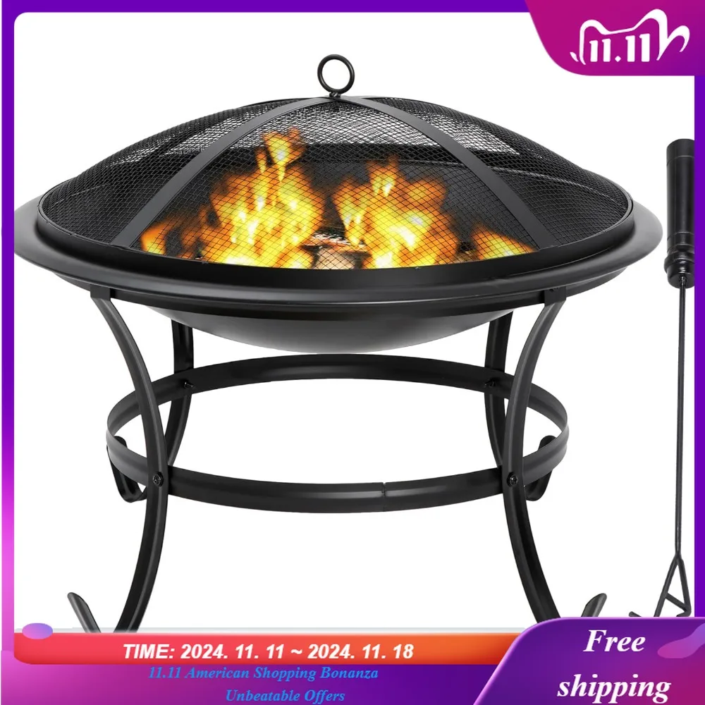 22" Portable Fire Pit 1