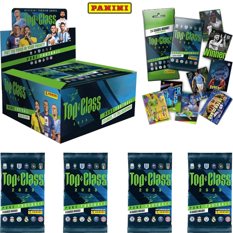 

Panini Top Class 2023 - Box of 24 Packets Trading Collection Card Limited Fans Gifts