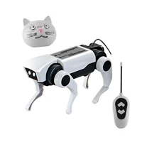 Rc Robot Mechanical Dog Children's Remote Control Toy Science Teaching DIY Electric Assembling Set For Boy Kids Gift 1