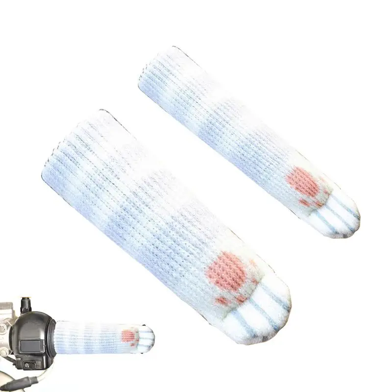 

Motorbike Handlebar Grip Comfort Grip Cover Winter Warm Anti Slip Handlebar Grip Soft Motorcycle Handlebar Sleeves Cover