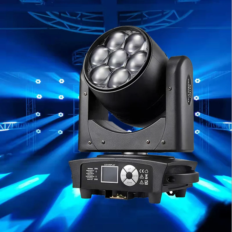 Bee Eye Light Mini 7X40W K10 LEDムービングヘッドウォッシュ