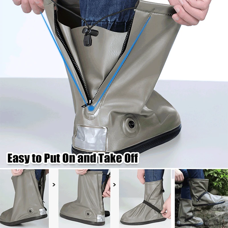 Rain Shoe Cover Waterproof Shoes Covers Rain Boots Motorcycle Boots Cover For Shoes Shoe Waterproof