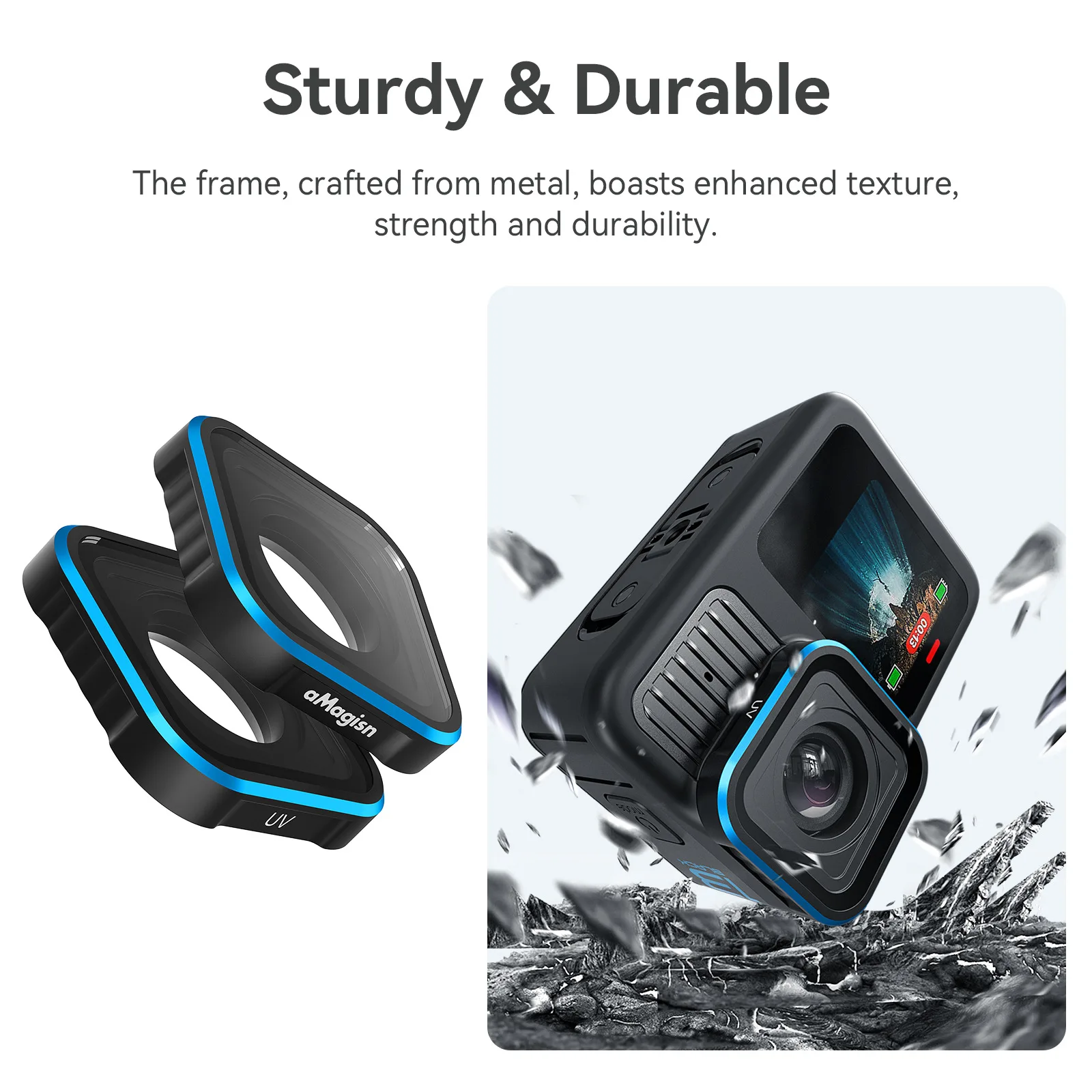 Filtre ND CPL UV pour GoPro DJI Insta360 - Lot de 5