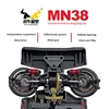 MN38 Hong Kong Taxi 1:16 Model Toy 20KM/H Remote Control Car Racing 50 Minutes Battery Life Full Scale RC Drift Car RTR 4