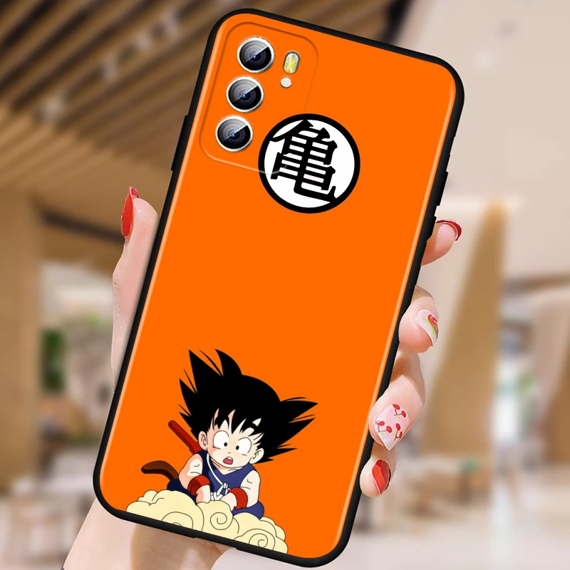 Cool Anime Dragon Ball For OPPO Reno 7 6 5 4 3 SE Z F Pro Plus 4G 5G Black Phone Case Silicone Cover Soft Shell Funda Capa oppo phone back cover