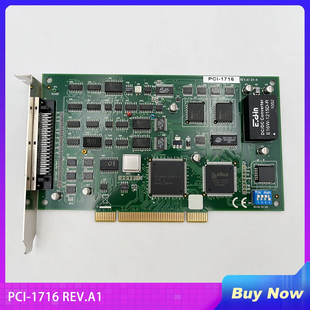 

For Advantech 16-Channel Multi-Function Data Acquisition Card PCI-1716 REV.A1