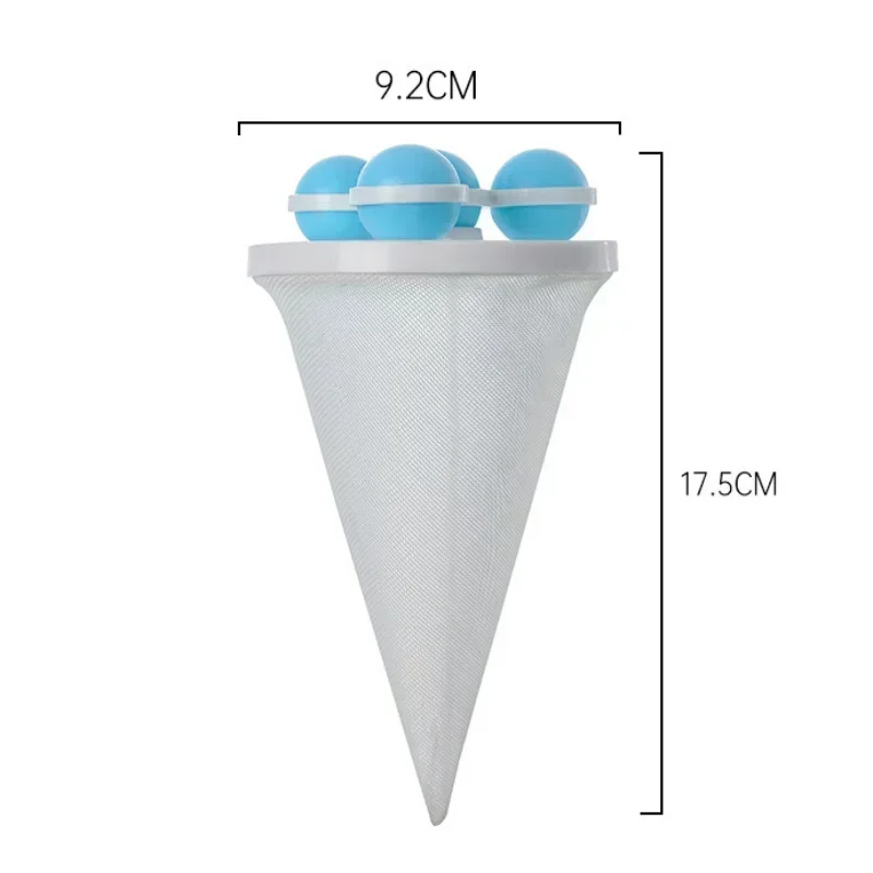 Hair Filter Washing Machine Pet Hair Removal Trap Reusable Mesh Dirt Collection Bag Cleaning Ball Floating Reusable Washing