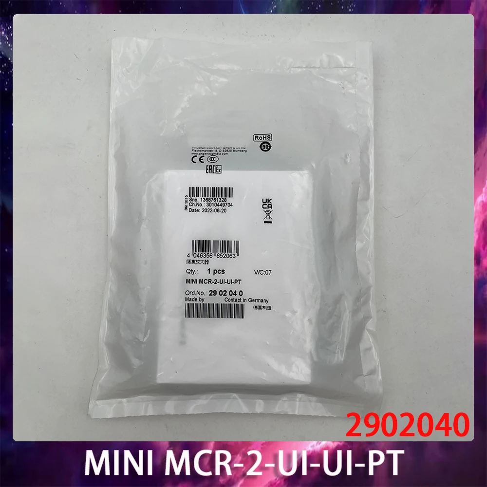 

2902040 MINI MCR-2-UI-UI-PT For Phoenix Signal Conditioner Fast Ship Works Perfectly High Quality