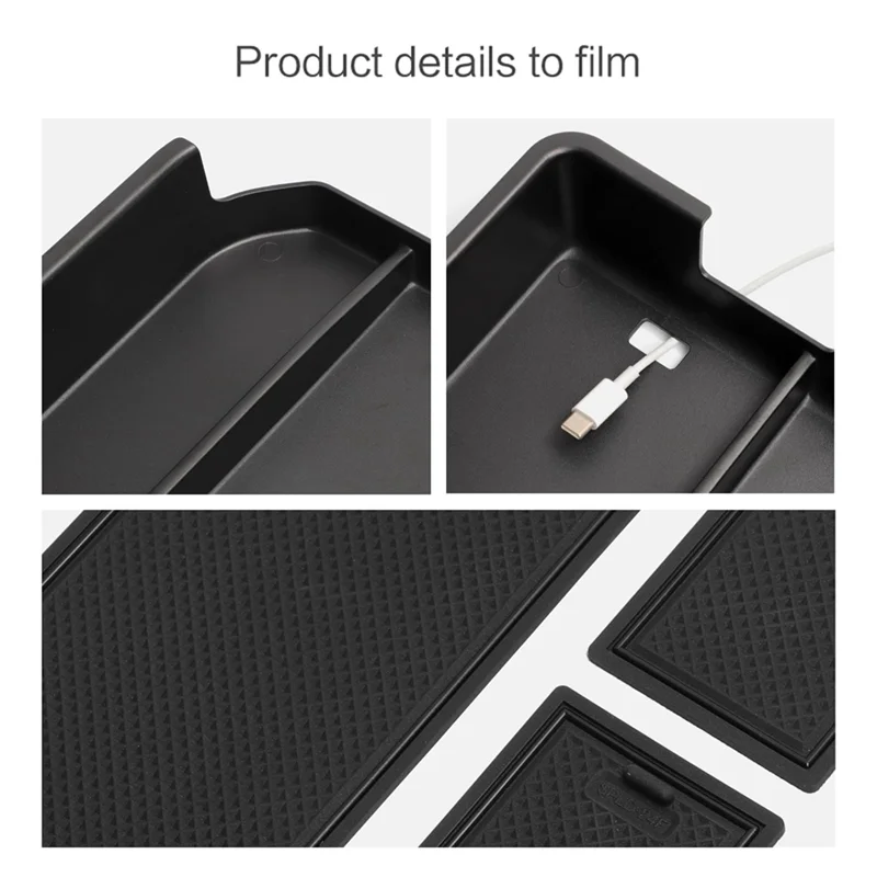 토요타 랜드크루저 프라도 LC250 2024용 트렌딩 센터 콘솔 오거나이저, 실내..