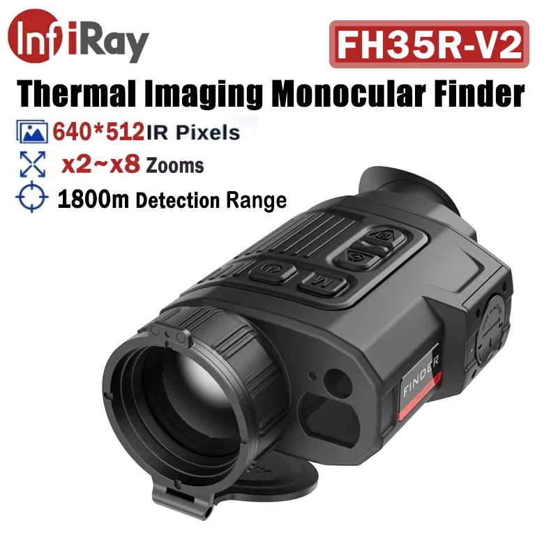 

InfiRay FH35R Thermal Imager for Hunting WIFI 1800m yard Outdoor Night Vision Thermal Imaging Monocular Finder With Rangefinder