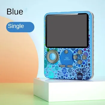 Console di gioco G6 Dispositivo di gioco portatile con schermo da 3,5 pollici Lettore di giochi portatile Supporto macchina per videogiochi per bambini