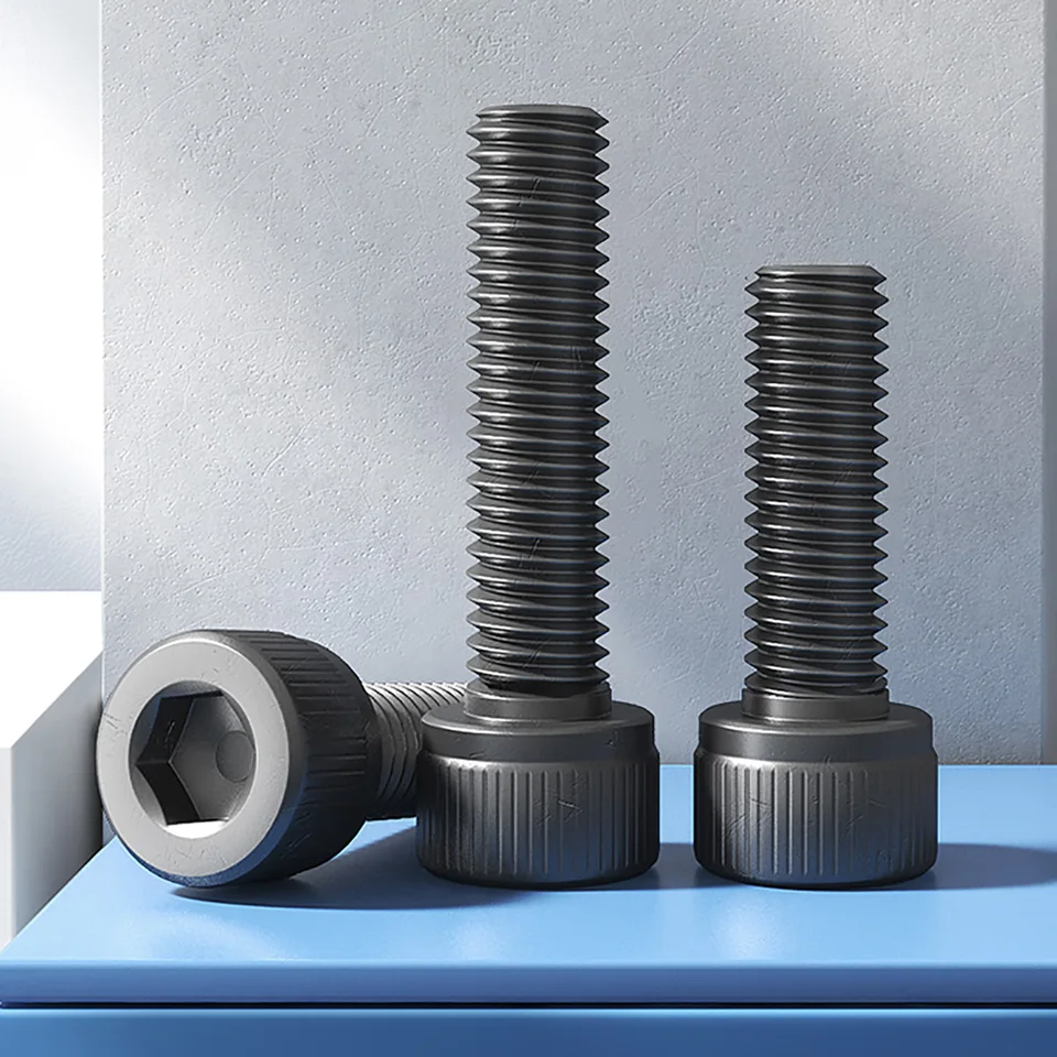 Grado Nero 12.9 Viti A Esagono Incassato A Esagono Incassato A Testa Bassa Bulloni A Brugola A Testa Sottile A Profilo Corto 7984 M5 M6 M8 M10 M14 M16 (Color : M10x35(1pcs - Foto 4