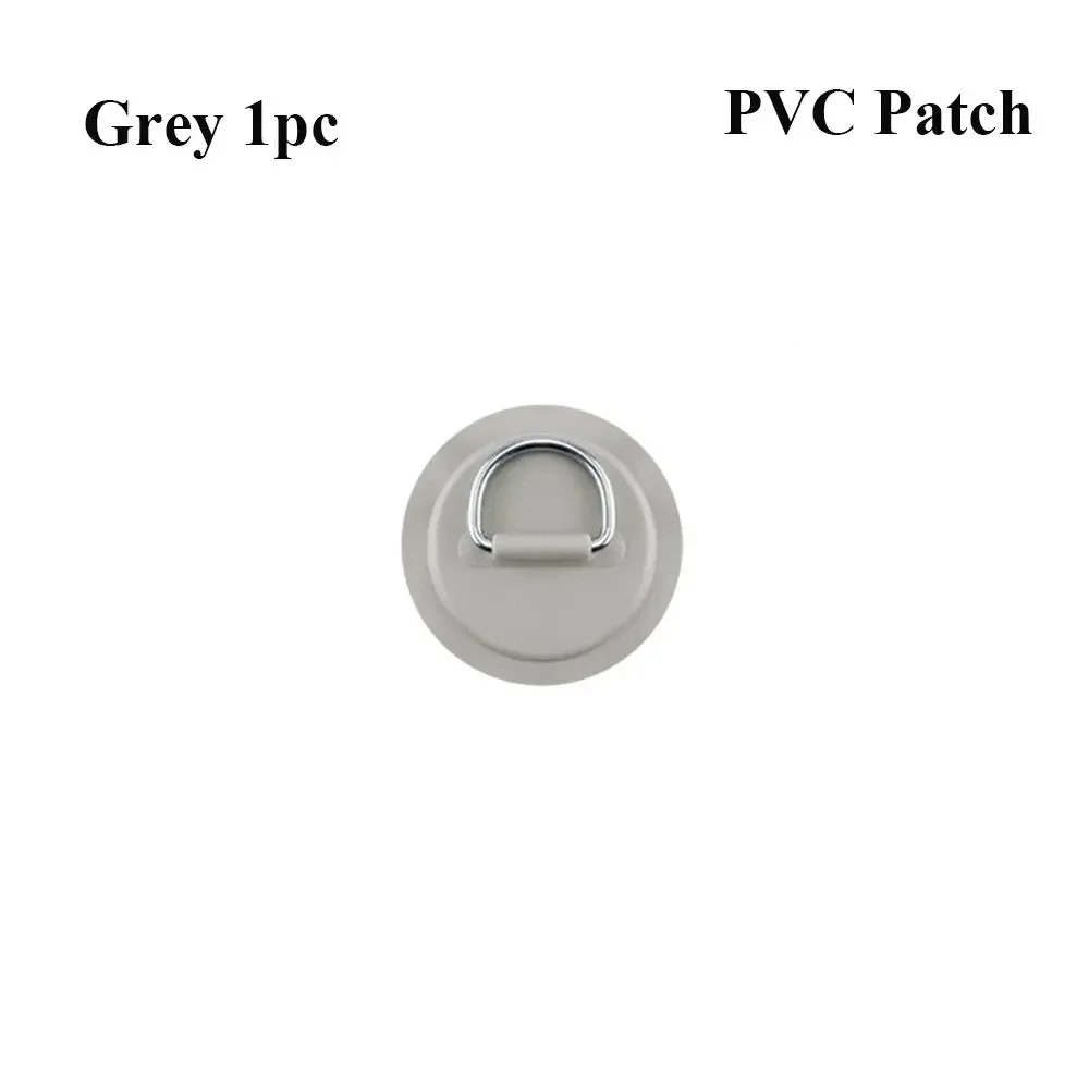 Surfboard Dinghy PVC Patch with Stainless Steel D-Ring and Bungee Rope Kit
